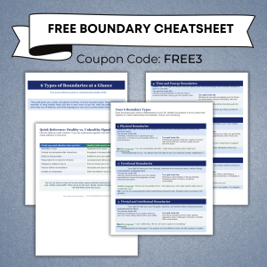 Free Boundary Cheatsheet with coupon code FREE3